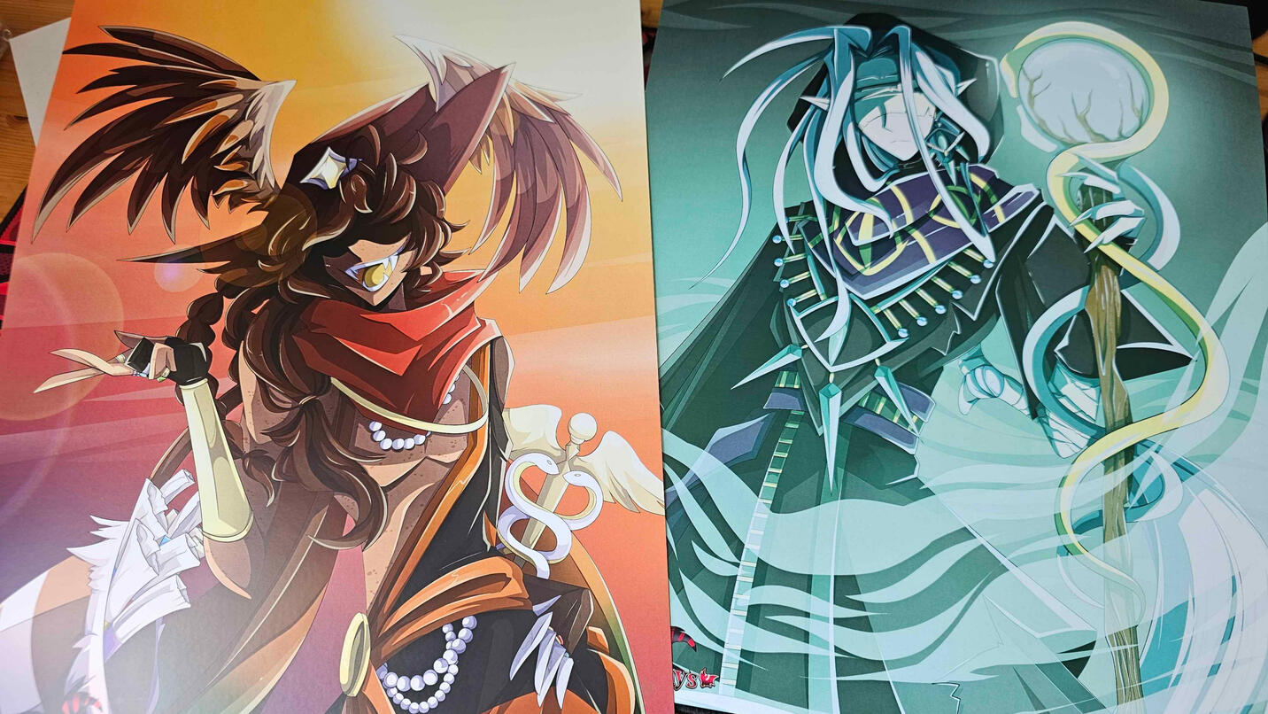 Hermes and Tiresias Prints